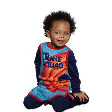 Children's Space Jam Baby Jersey and T-Shirt outfit